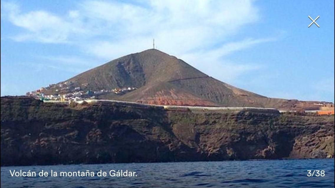 Galdar Penthouse Over The Sea! Sardina Luaran gambar