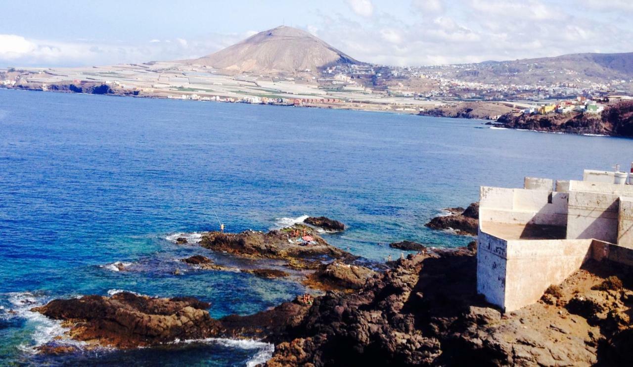 Galdar Penthouse Over The Sea! Sardina Luaran gambar