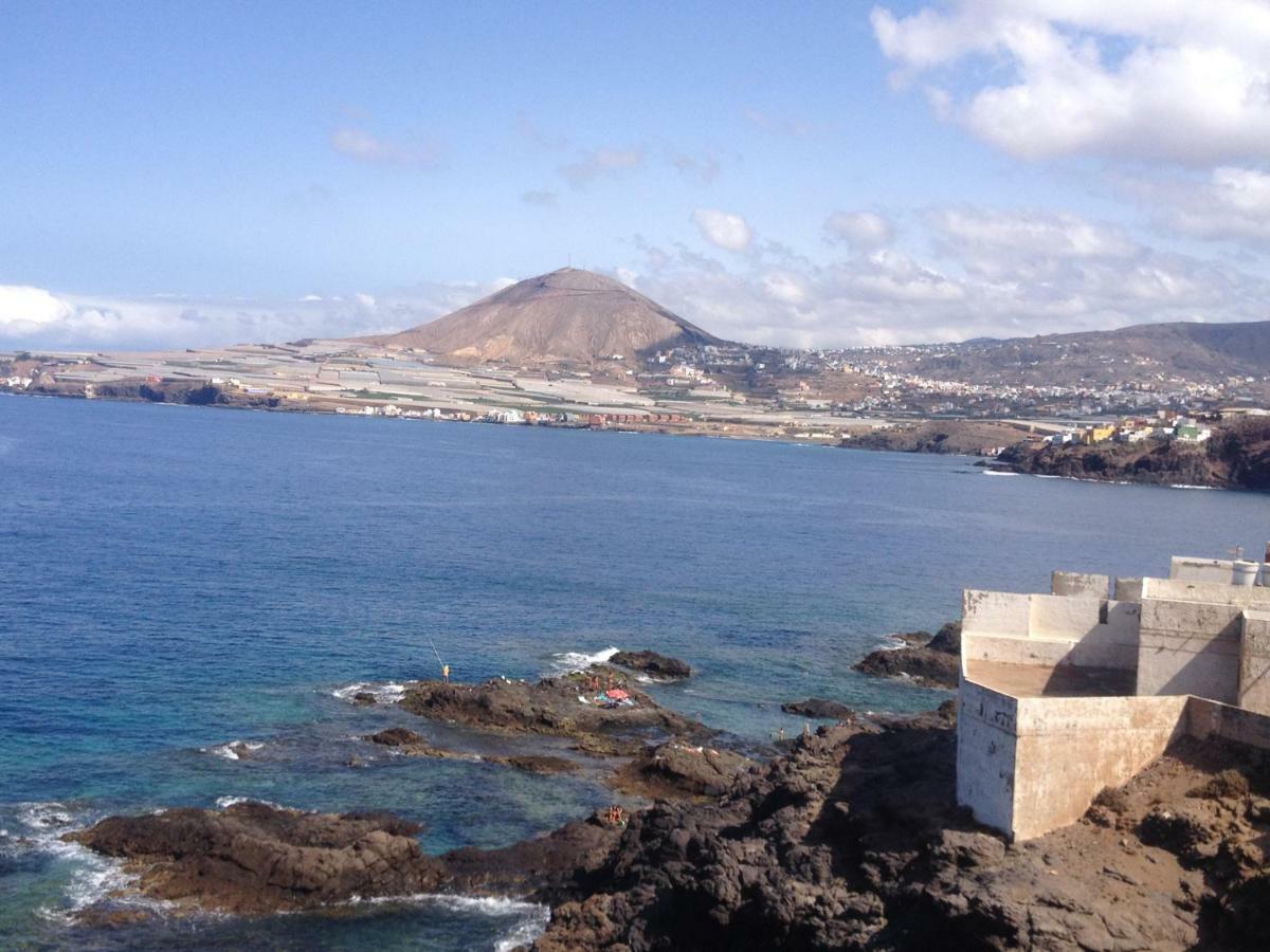 Galdar Penthouse Over The Sea! Sardina Luaran gambar