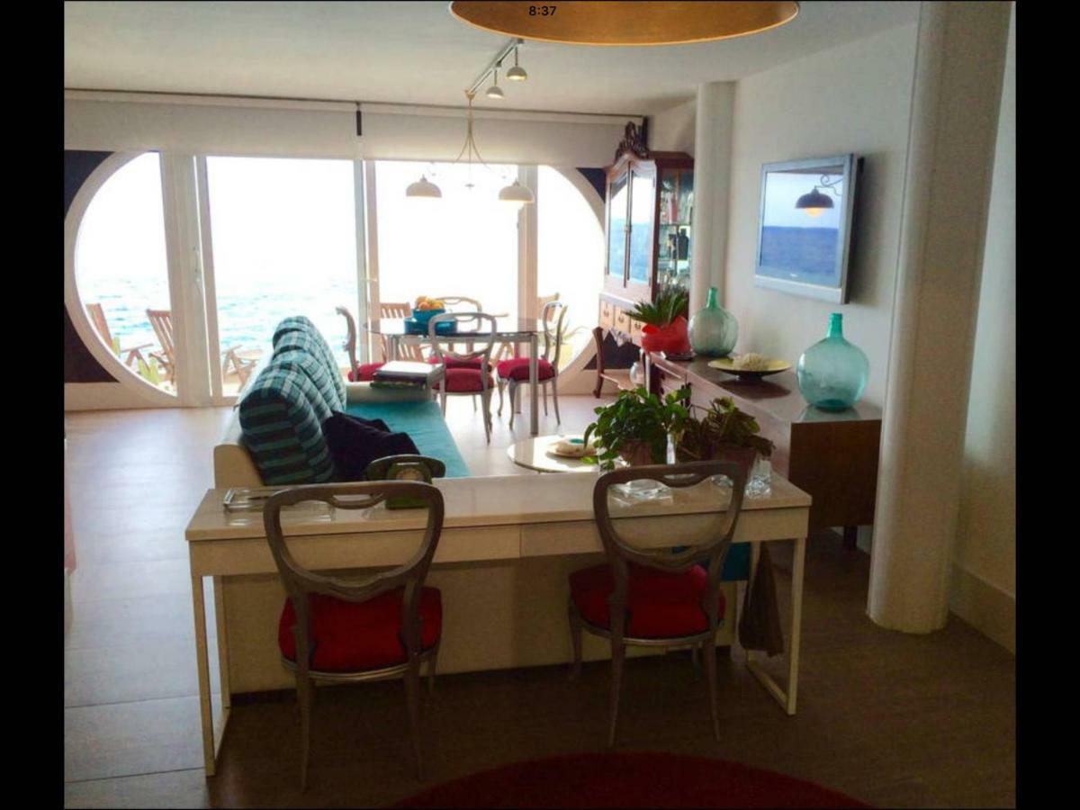 Galdar Penthouse Over The Sea! Sardina Luaran gambar
